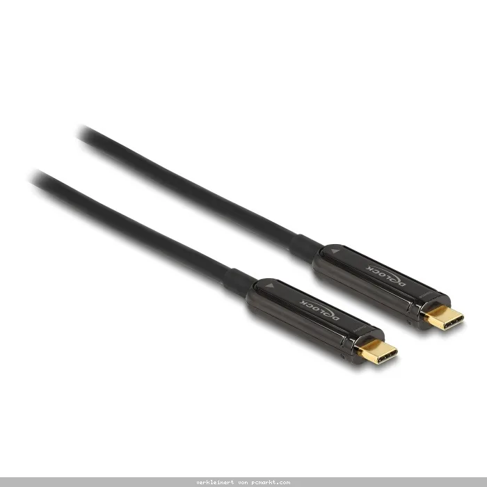 Delock Aktives Optisches USB-C™ Video Kabel 4K 60 Hz 25 m