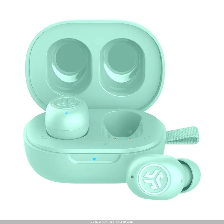 Jlab JBuds Mini TWS Earbuds - Mint Bluetooth In-Ear-Kopfhörer, Integriertes Mikrofon