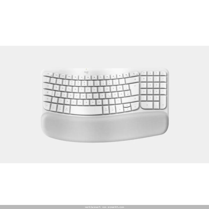 Logitech Wave Keys for Mac Tastatur, Weiß