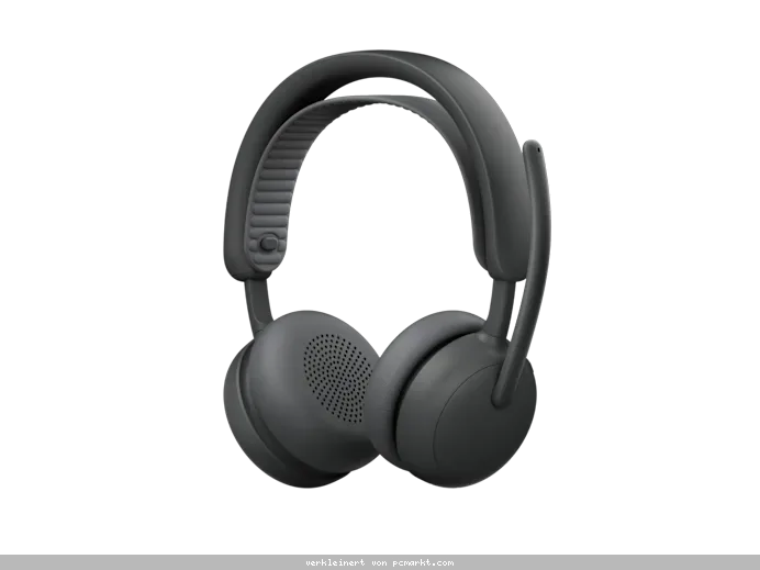 Logitech Zone Wireless 2 ES for Business Kabelloses Headset Geräuschunterdrückung, Adaptiver Hybrid-ANC, MS Teams zertifiziert, Grafit