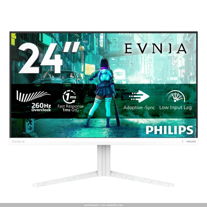 Philips 24M2N3201P/00 24 Zoll - Gaming Monitor Fast IPS, FHD, 260 Hz, 1 ms GtG, HDMI 2.1, DP