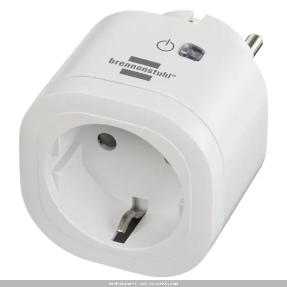 brennenstuhl®Connect WiFi Steckdose, weiß, IP20