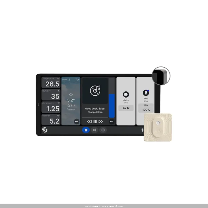 Wall Display X2 Silver + Blu H&T Ivory WLAN · Silber