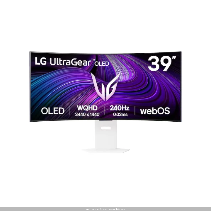 LG 39GX90SA-W.AEU OLED Gaming - 240Hz, 0,03ms GtG PD-Out 65W, 1x RJ-45,