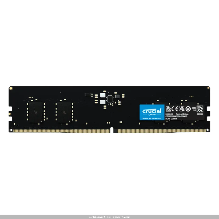 Crucial 8GB DDR5-4800 CL40 DIMM Arbeitsspeicher