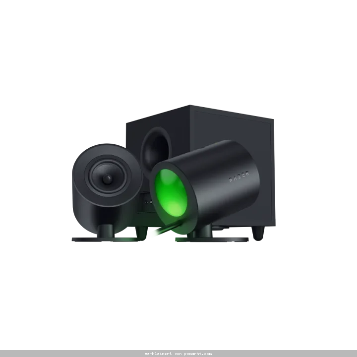 Razer Nommo V2 Lautsprechersystem - 2.1 Lautsprechersystem mit Razer Chroma Beleuchtung