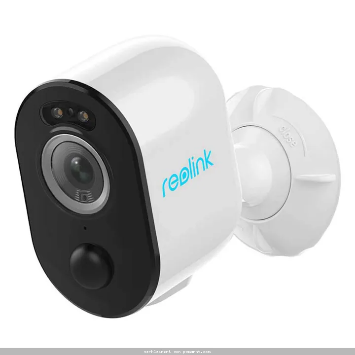 Reolink Argus Series B330 WLAN Überwachungskamera 5MP (2880x1616), Akkubetrieb, IP65-Wetterschutz, Nachtsicht in Farbe, Intelligente Erkennung