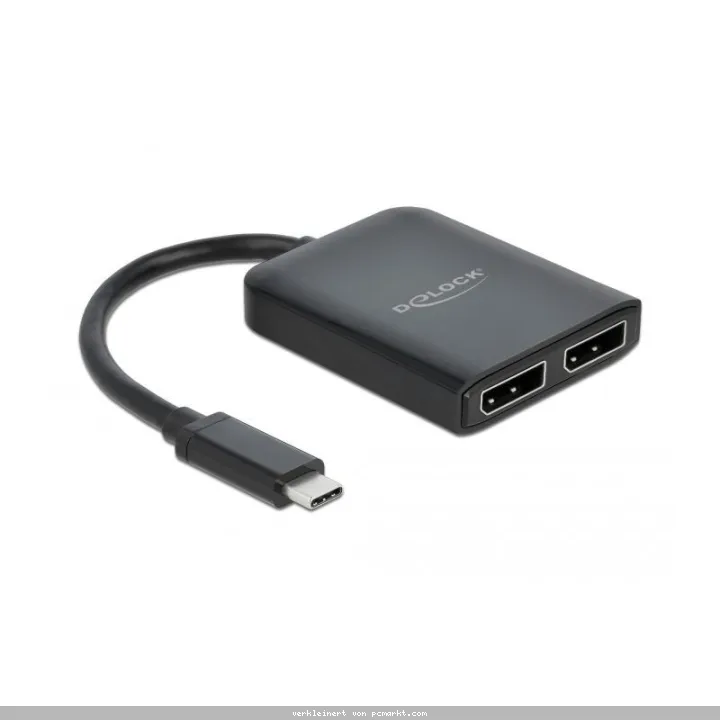 Delock USB Typ-C Splitter - 2 x DisplayPort MST / VXP