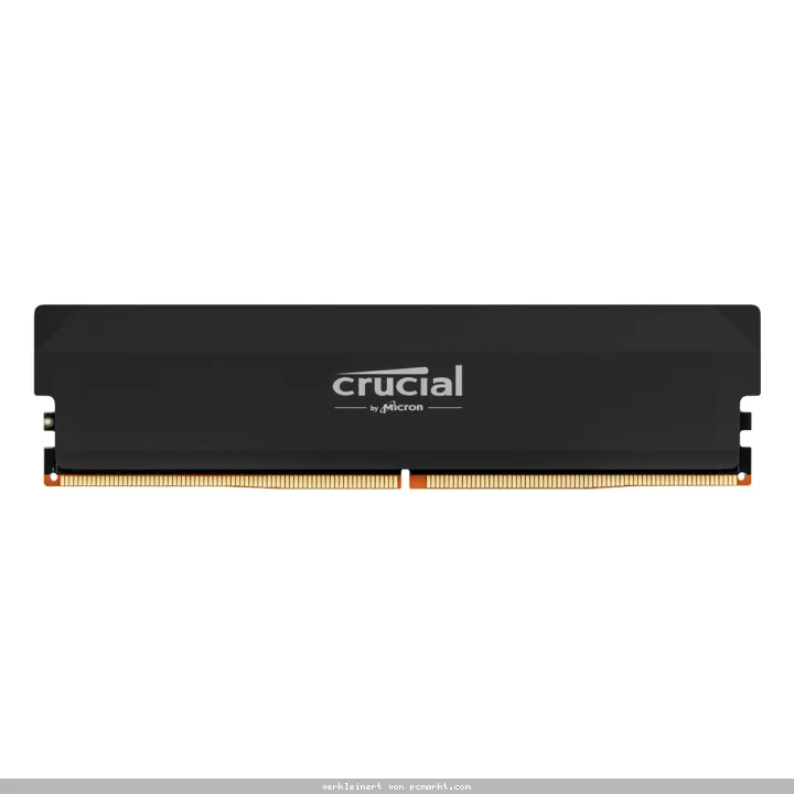 Crucial Pro OC Schwarz 16GB DDR5-6000 CL36 UDIMM Gaming-Arbeitsspeicher - Unterstützt Intel XMP 3.0 und AMD EXPO