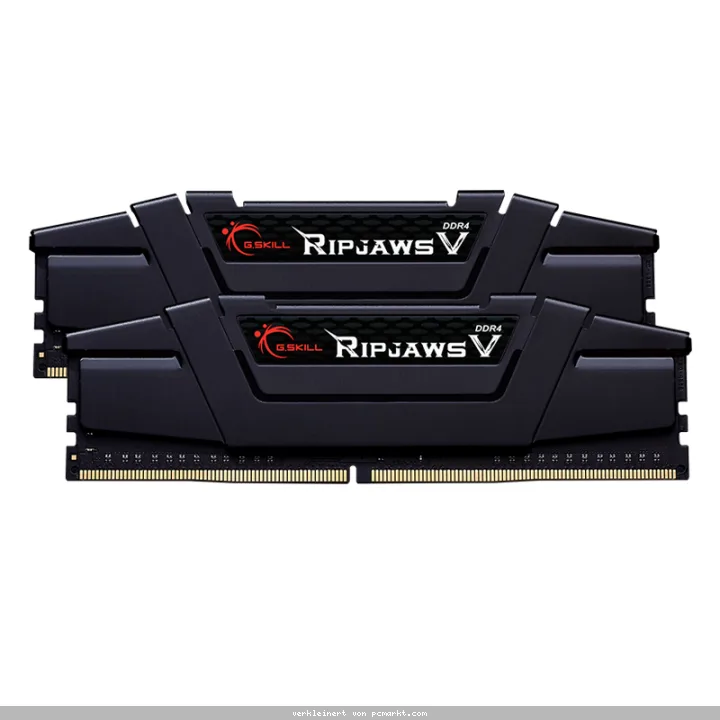 G.Skill RipJaws V Schwarz Kit 32GB Kit (2x16GB) DDR4-3600 CL16 DIMM Arbeitsspeicher