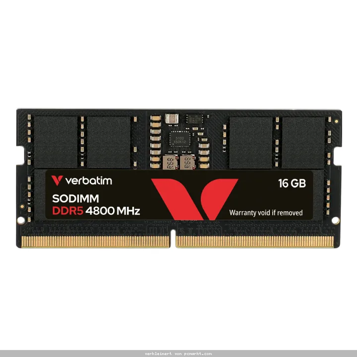 Verbatim 16GB DDR5-4800 SODIMM Laptop RAM