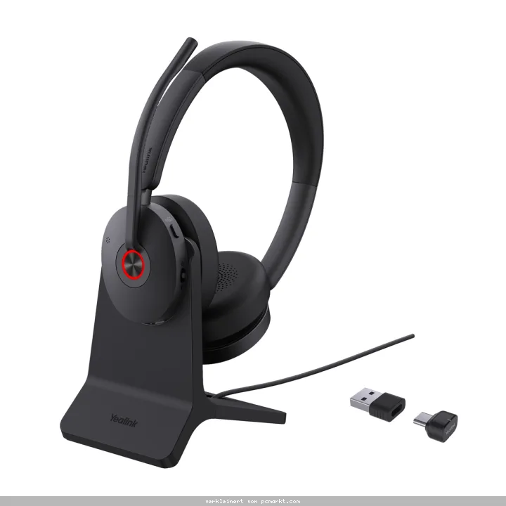 Yealink Headset BH 74 UC inkl. Ladeständer USB-C/A
