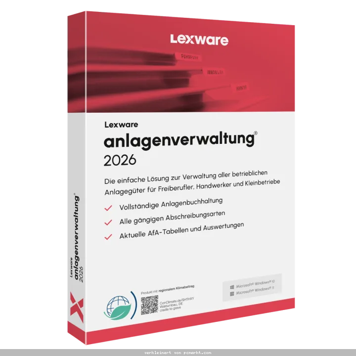 Lexware anlagenverwaltung 2026 - Abo