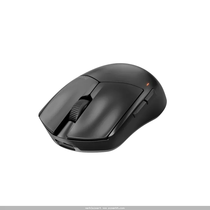 be quiet! Dark Perk Sym Gaming Maus kabellose Gaming Maus mit Flagschiff PixArt PAW3950 Sensor und 110 Stunden Akkulaufzeit, wiegt nur 55g