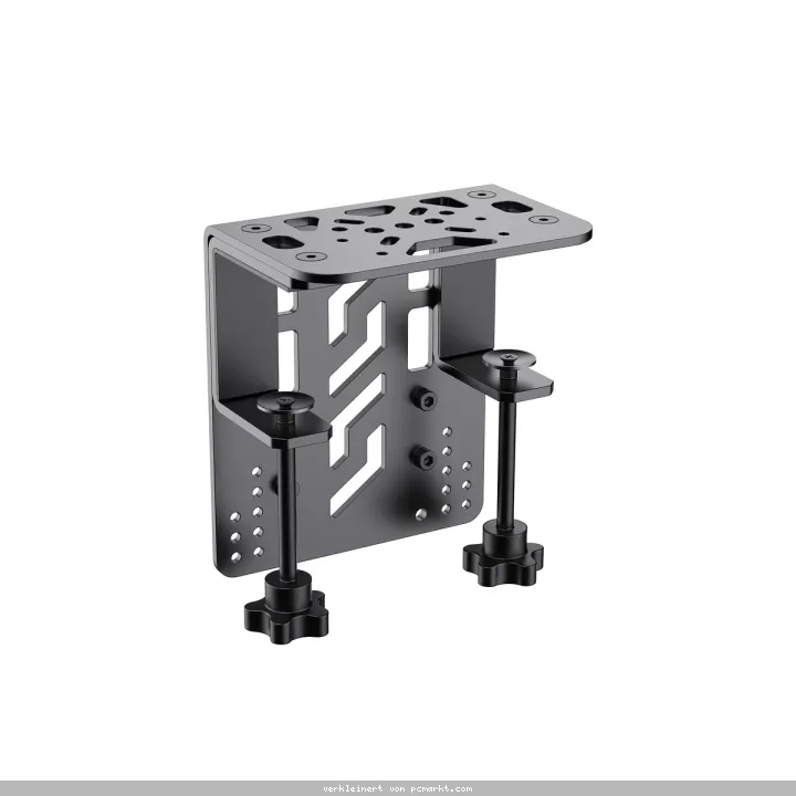 MOZA Flight Base Tischklemme Tischklemme aus Stahl in Schwarz, speziell für MOZA AB9 entworfen, kompaktes Design, für Tische mit bis zu 70 mm Dicke