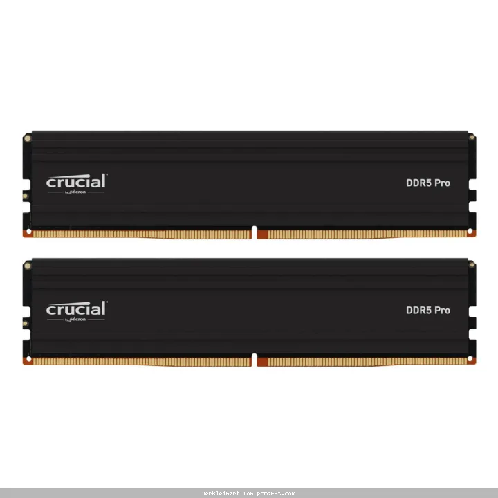 Crucial Pro 48GB Kit (2x24GB) DDR5-5600 CL46 UDIMM Arbeitsspeicher