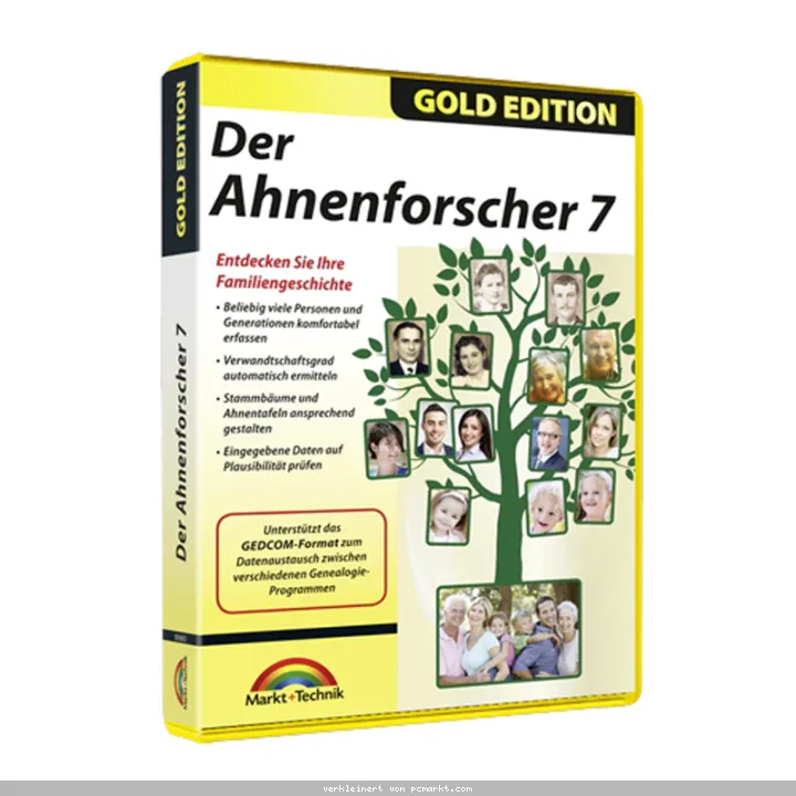 Markt+Technik Ahnenforscher 7 Gold Edition