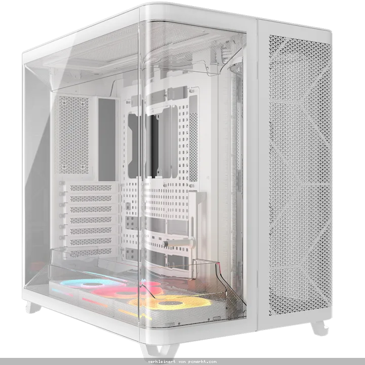 CORSAIR AIR 5400 LX-R RGB iCUE LINK weiß | PC-Gehäuse