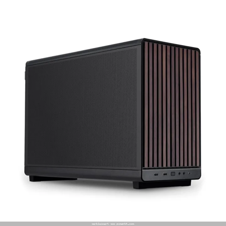 Lian Li DAN Cases A3-mATX Black Wood Edition | PC-Gehäuse