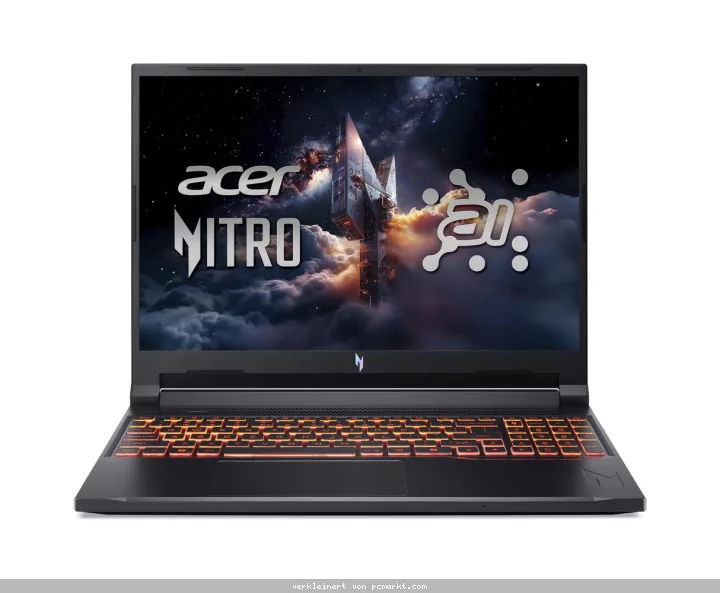 Acer Nitro V16 (ANV16-42-R7AC) Gaming 16" WUXGA, 180Hz, Ryzen R7-260 (16 TOPS), 16GB RAM, 1TB SSD, GeForce RTX5070, Linux (eShell)