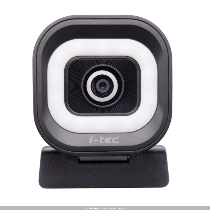 i-tec SOLOMON 700 STREAM 4K Webcam with Ring Light