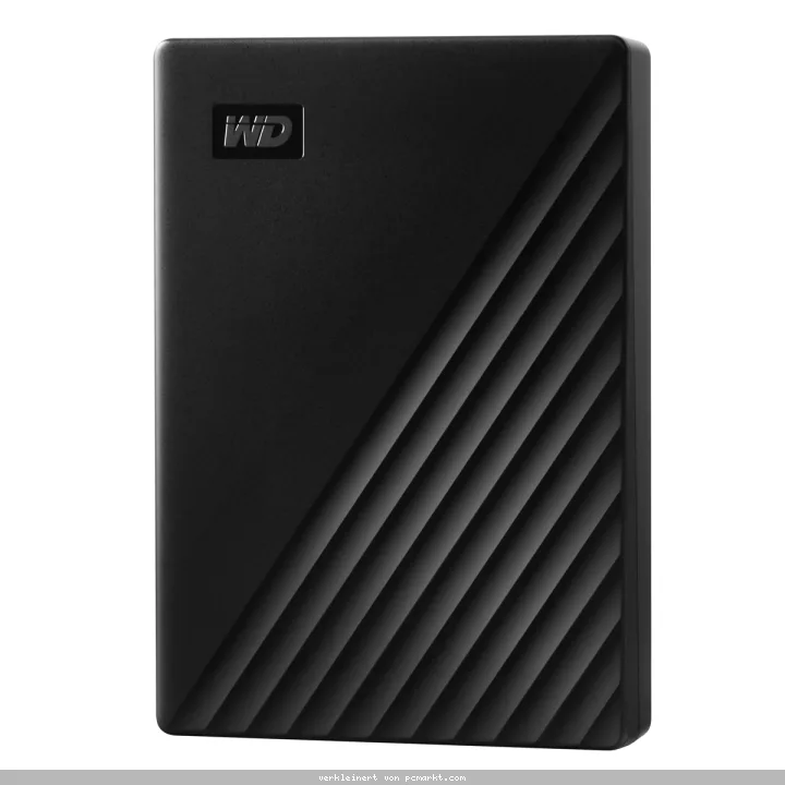 WD My Passport 4TB Schwarz Externe Festplatte, USB 3.2 Gen 1x1