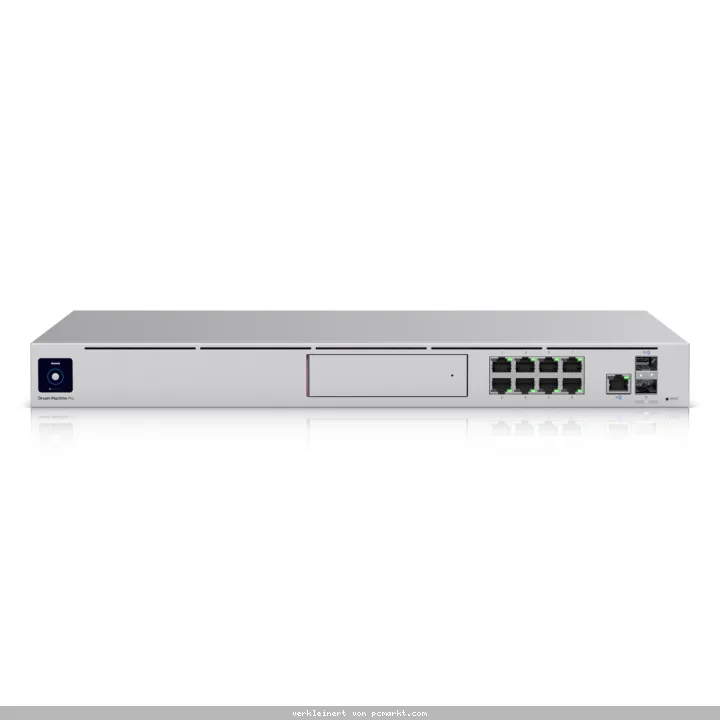 Ubiquiti Dream Machine Professional 3.5" HDD-Schacht, 2x WAN Ports, UniFi Controller Software, 1 HE
