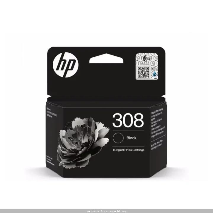 HP 308 Schwarz Kompatibilität: HP Envy 6000er Serie // HP DeskJet 4000er Serie