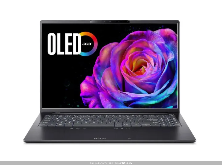 Acer Swift Go 16 AI OLED (SFG16-I71-955P) Copilot+ PC 16,0" WUXGA, OLED, Intel Core Ultra 9-386H (50 TOPS), 16GB RAM, 512GB SSD, Windows 11 Home