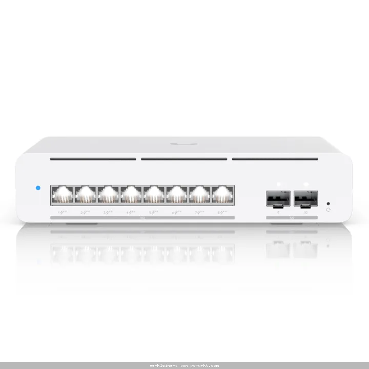 Ubiquiti Pro XG 8 PoE Managed Switch 2x 10G SFP+, 8x 10G Ethernet (PoE++)