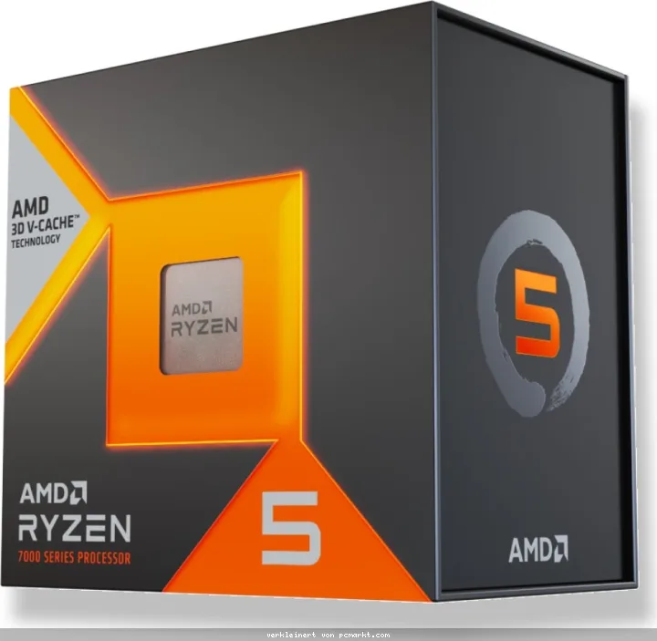 AMD Ryzen 5 7600X3D Prozessor 6C/12T, 4.10-4.70GHz, boxed ohne Kühler