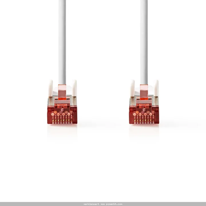 Nedis CAT6-Netzwerkkabel | RJ45 Stecker | RJ45 Stecker - S/FTP | 0.25 m | Innenbereich | Rund | LSZH | Weiss | Box