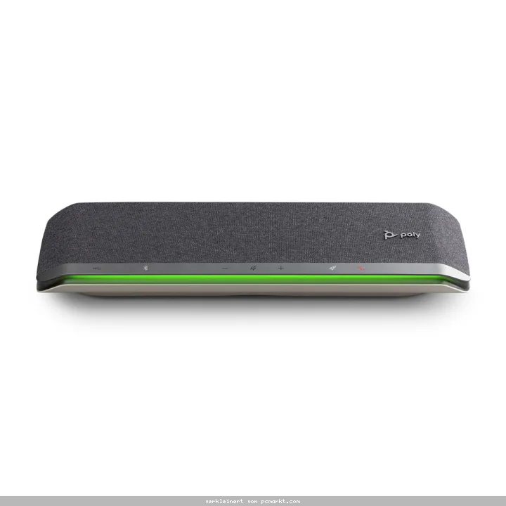 Poly Sync 60 Konferenzlautsprecher, USB-A- und C-Anschluss, Bluetooth, 6 Mikrofone, Vollduplex-Audio