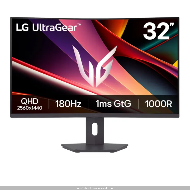 LG 32G600A-B Gaming Monitor QHD, 180Hz, 1ms