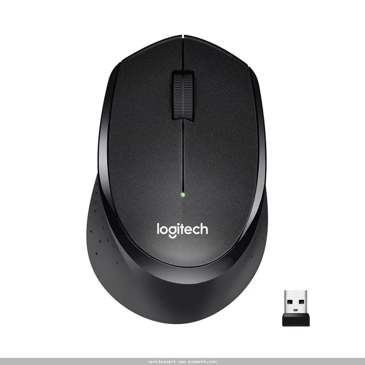 Logitech B330 Silent Plus, kabellose Maus, USB-Nano-Empfänger