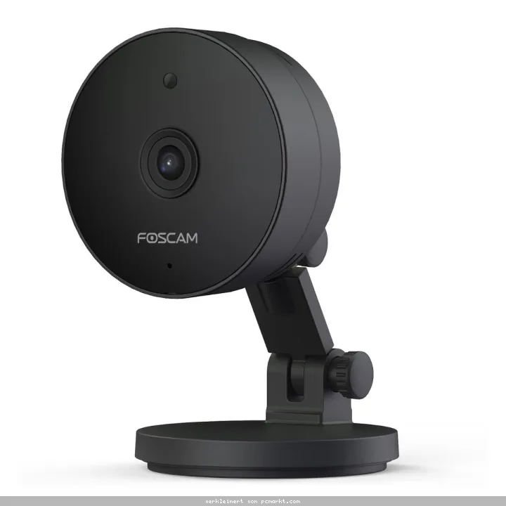 Foscam C5M Überwachungskamera Schwarz 5MP (3072x1728), WLAN/LAN, Innenbereich, 8m Nachtsicht, Personen-/Haustiererkennung