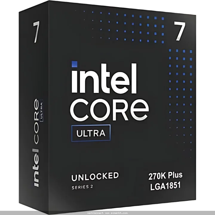 Intel Core Ultra 7 270K Plus Prozessor - 8P+16E/24T, 3.70-5.50GHz, boxed ohne Kühler