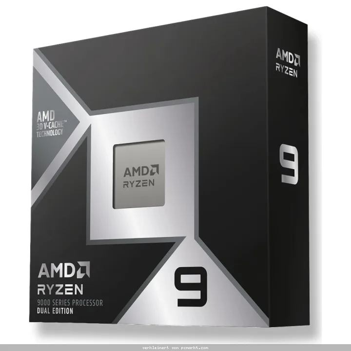 AMD Ryzen 9 9950X3D2 Dual Edition Prozessor - 16C/32T, 4.30-5.60GHz, boxed ohne Kühler