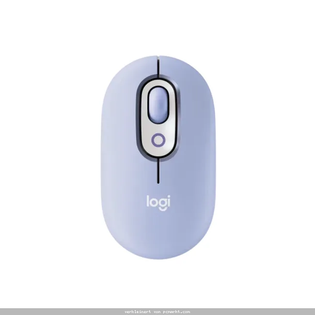 Logitech POP Mouse with emoji - Lilac 3 Easy-Switch-Kanäle, 4 Tasten, Unterstützt Logi Options+