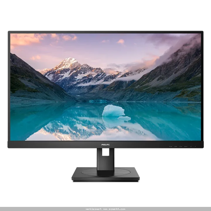 Philips 275S9JML 27 Zoll Quad HD Monitor, Lautsprecher, höhenverstellbar (2560x1440, 75 Hz, 4 ms GtG, HDMI, DisplayPort, USB Hub) schwarz
