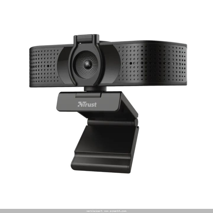 TRUST Teza 4K Ultra HD Streaming-Webcam, Blickschutzfilter,