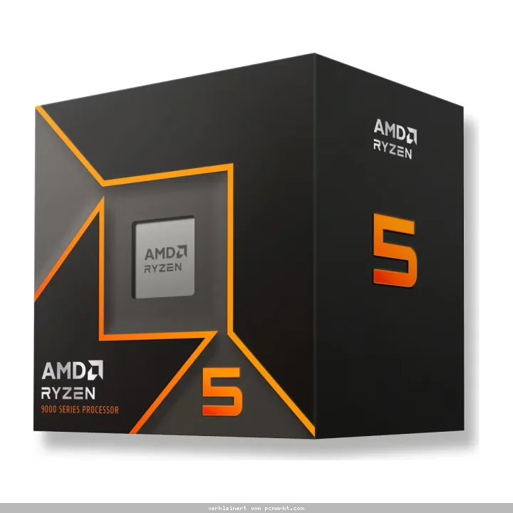 AMD Ryzen 5 9600 Prozessor - 6C/12T, 3.80-5.20GHz, boxed