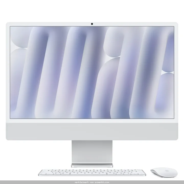 Apple iMac Silber CZ1EH-01200010 - 61cm(24'') M4 10-Core CPU, 10-Core GPU, 24GB RAM, 1TB SSD, Standardglas, Magic Keyboard TID und NUM