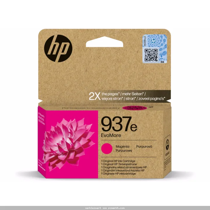 HP 937e EvoMore (4S6W7NE) Original Druckerpatrone Magenta