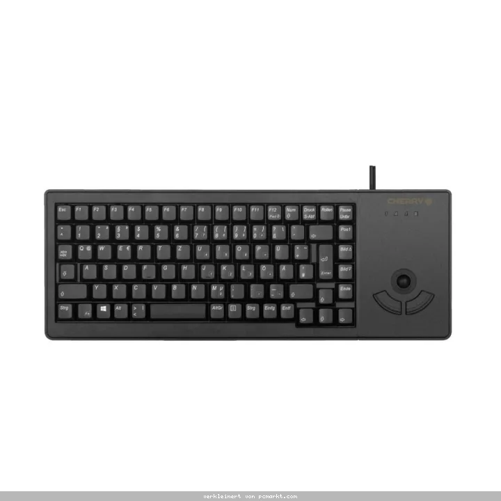 Cherry XS Trackball Keyboard, schwarz, USB