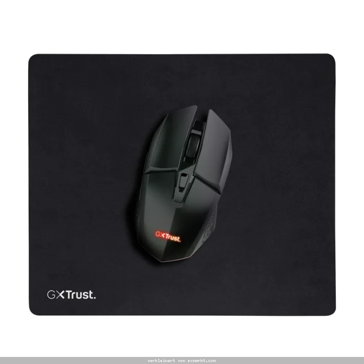 Trust Gaming GXT112 FELOX Gaming Maus + Mauspad Set aus beleuchteter kabelloser Gaming-Maus und Mauspad mit glatter Oberfläche