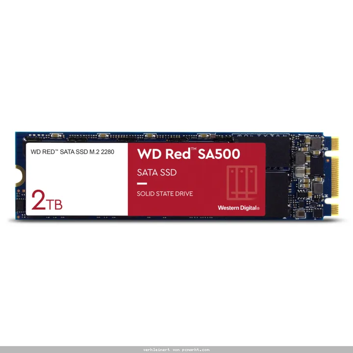 WD Red SA500 SSD 2TB M.2 2280 SATA - internes Solid-State-Module