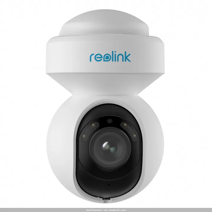 Reolink E Series E540 WLAN Überwachungskamera 5MP, WLAN, IP65 Wetterfest, PTZ, Personen- und Fahrzeugerkennung, Integr. Scheinwerfer und Sirene