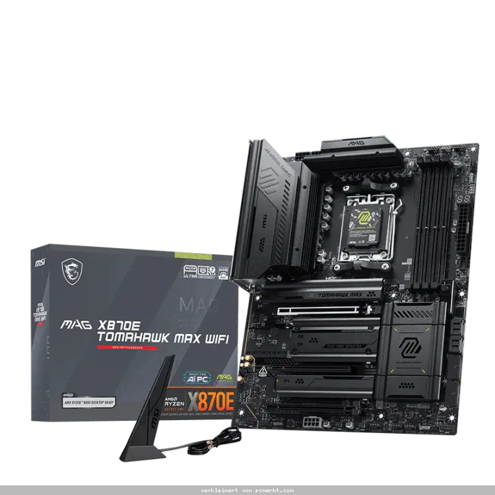 MSI MAG X870E Tomahawk Max WIFI Mainboard Sockel AM5