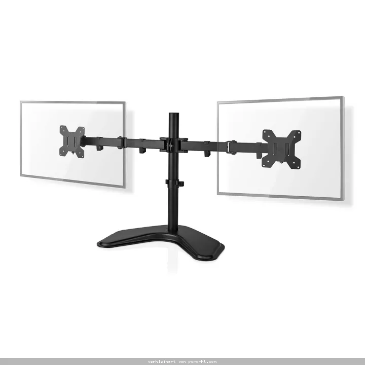 Nedis Schreibtisch Monitorhalterung 2 Bildschirme | 15 - 32 " | 75x75 / 100x100 | Vollbeweglich